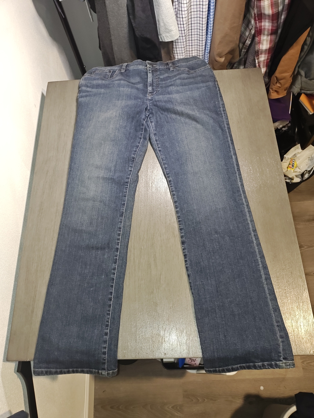 Lauren Ralph Lauren Corp Woman's,Medium Wash,Bootcut,Size 12 - Picture 1 of 13